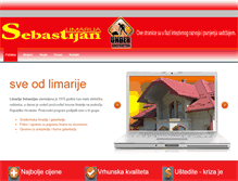 Tablet Screenshot of limarija-sebastijan.com